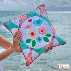 Шаблон для стежки  и аппликации "Лепесточки" (арт. T45)