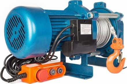 Лебедка электрическая TOR ЛЭК- 500 (KCD) 500 кг, 380V, канат 30 м 1002137 1002137