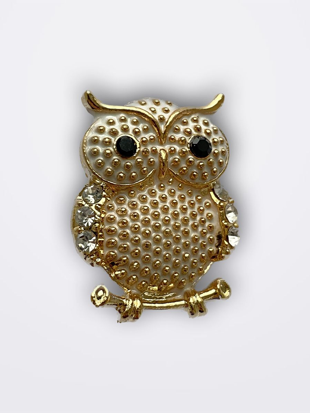 Мини брошь женская "Сова"