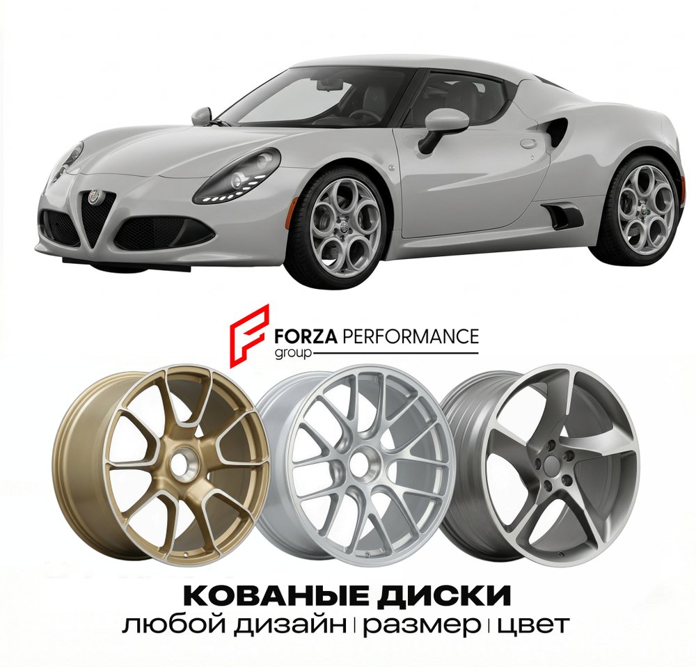 КОВАНЫЕ ДИСКИ для Alfa Romeo 33 Stradale II 2023-2026 Альфа Ромео