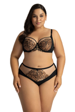 Трусики-слипы со средней линией талии Liana (Размер: S) (Цвет: черный)