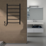 Полотенцесушитель электр. Azario VERONA 53.2х80, Черный