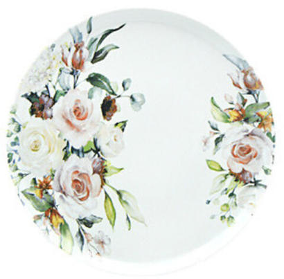 Блюдо для пиццы 300 мм"Верона" ф. 297 Рисунок вглазурными красками