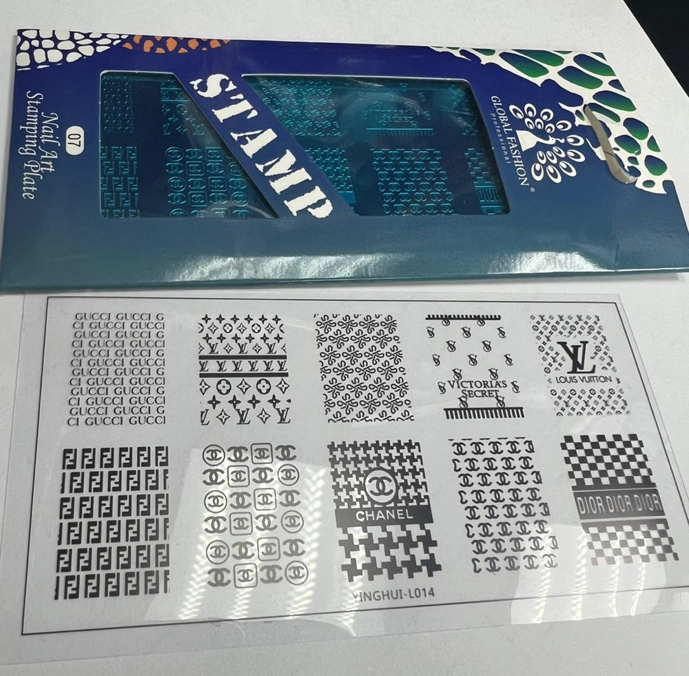 Пластины для стемпинга