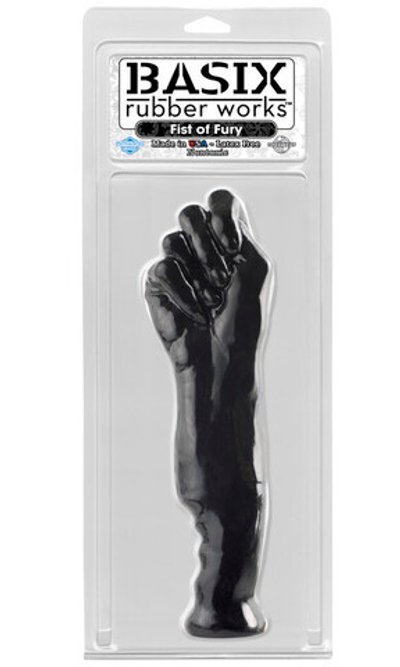 Черная кисть для фистинга Fist of Fury (Цвет: черный)