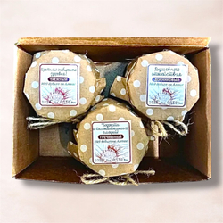 Набор натурального Алтайского меда, 3 баночки по 150 гр.