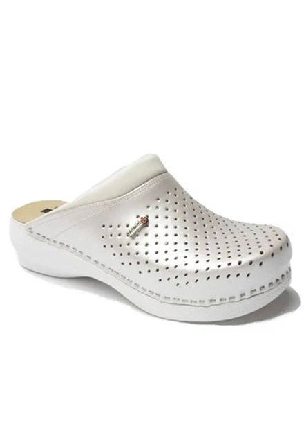 Сабо женские LEON medikal (перламутр) MED100Р