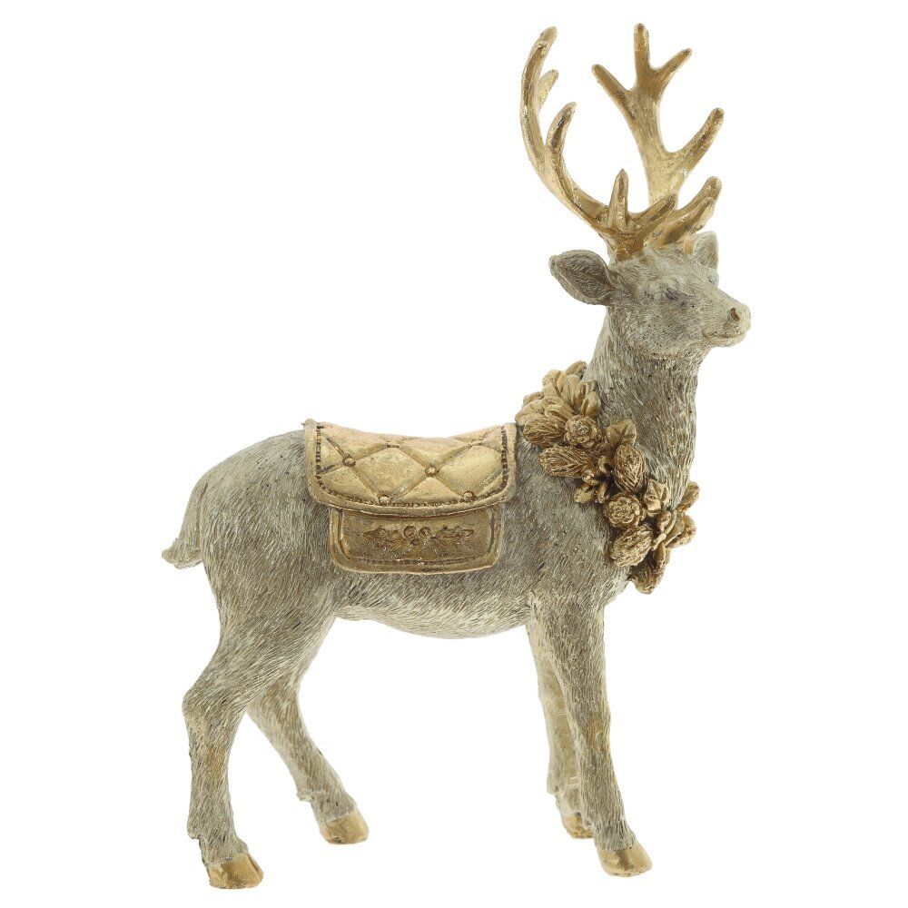 GAEM Фигурка декоративная "Олень", L14 W4 H21 см