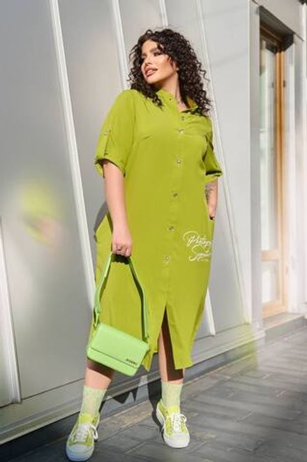 Платье-рубашка УК-6087-1 Fabrika