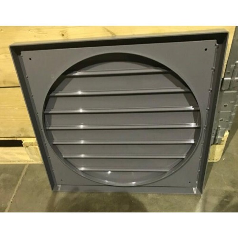 Пластиковые инерционные решетки для круглых воздуховодов КФ