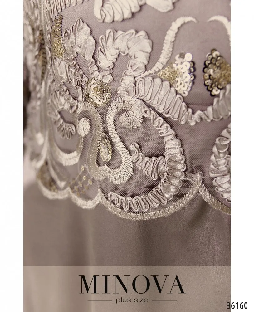 Платье 390-1-капучино Minova