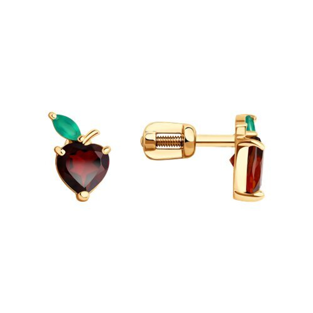 Серьги из золота 585 пробы