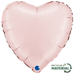 Шар фольгированный Сердце 46 см (Розовый)