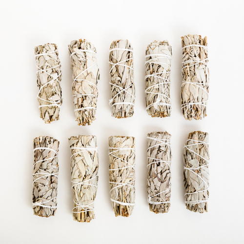 Белый шалфей средний, 10 шт