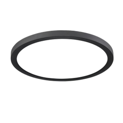 7788/24L MITRA LED SN 537 Светильник пластик/белый/черный LED 24Вт 3000/4000/6500К D300 IP44 CCT/датчик движения NEBULA BLACK