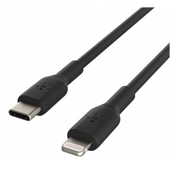 Кабель Belkin BoostCharge Lightning - USB-C 1м черный (CAA003BT1MBK)