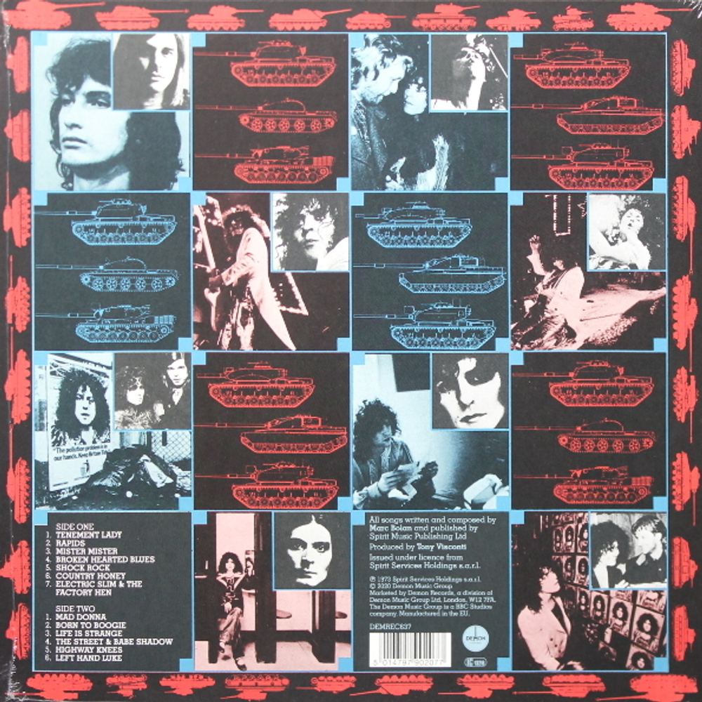 T. Rex / Tanx (Clear Vinyl)(LP)