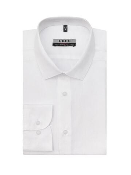 Сорочка GREG Slim fit 103/231/3738/ZV Non Iron "Однотон."