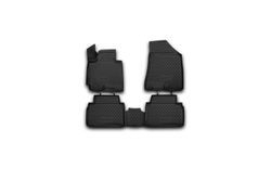 Коврики Standard, 3D в салон KIA Sportage, 2010-2016, 4 шт. (полиуретан, чёрные) Element.NLC.3D.25.33.210