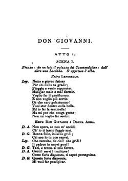 Don Giovanni (Don Juan). A comic opera in two acts | Wolfgang Amadeus Mozart