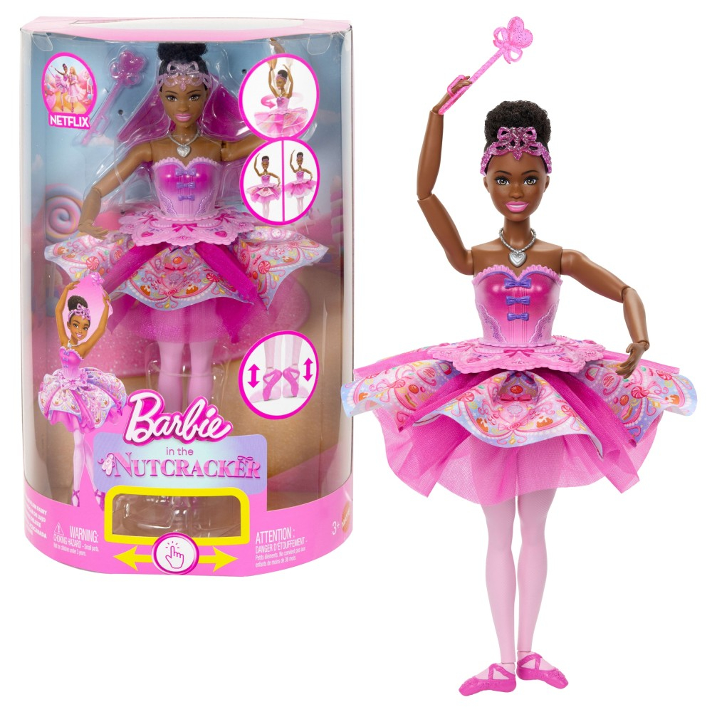 Mattel JLW54 — Кукла Barbie Щелкунчик Балерина Сахарная фея JLW54 — фото 1