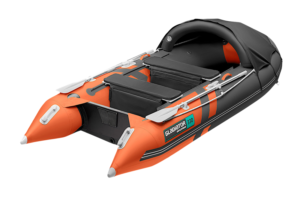 Лодка ПВХ Gladiator Active C330AL с алюминиевым полом BSM0125