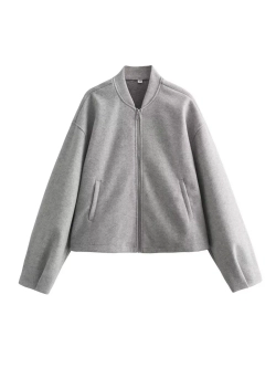 Куртка-бомбер оверсайз