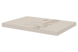 Блюдо 36х24см Pozzi Milano 1876 Deco серое