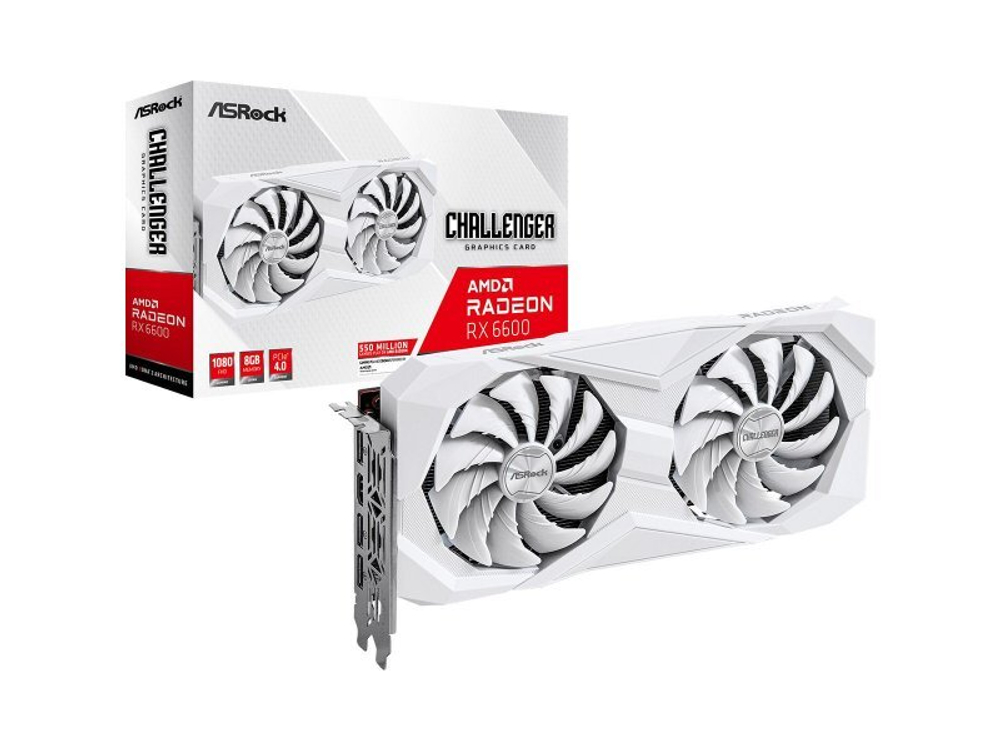 Видеокарта ASRock AMD Radeon RX 6600 Challenger [RX6600 CLW 8G]