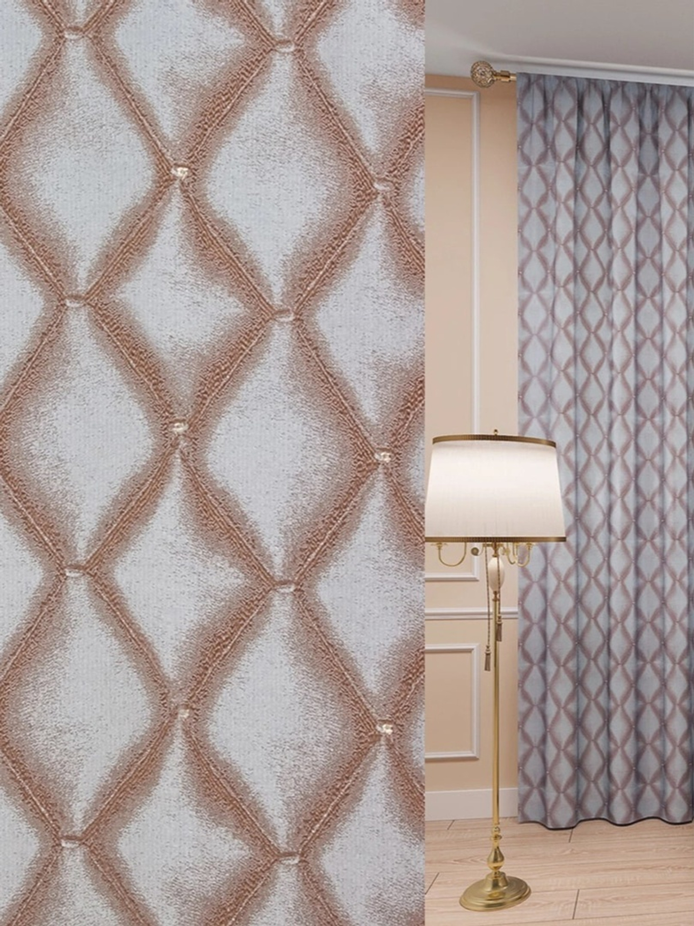 Портьерная ткань Марсель