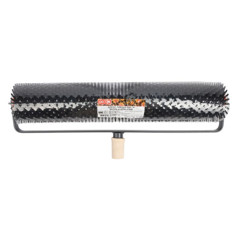 Валик игольчатый для наливных полов Decor ворс 28 мм 600 мм