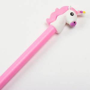 Ручка Unicorn Pink черная гелевая