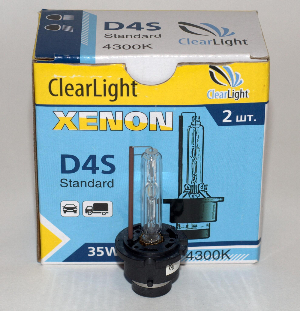 Лампа D4S 4300K ксеноновый свет Clearlight