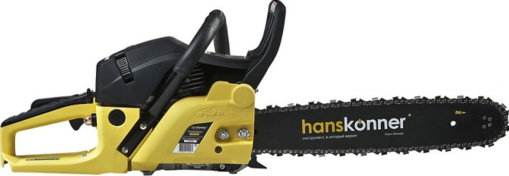 Бензопила HANSKONNER HGC4516 1.6 квт, шина 16"
