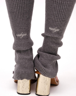 Гамаши с пуговицами Рыбья чешуя