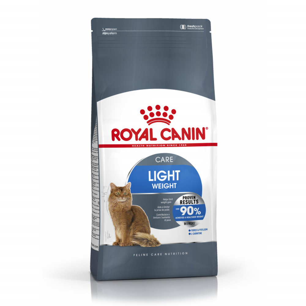 Royal Canin Light Weight Care Корм сухой для взрослых кошек для профилактики лишнего веса 0,4 кг