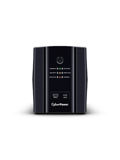 ИБП CyberPower UT2200EIG {Line-Interactive, Tower, 2200VA/1320W USB/RJ11/45/USB charger A/C (6 IEC С13) NEW, 12В/9 Ач х 2}
