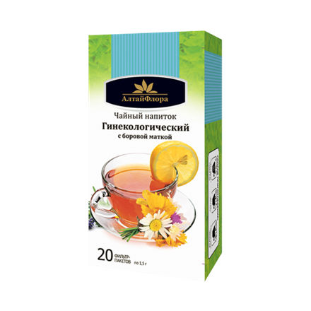 Фиточай «Гинекологический с боровой маткой» (1,68 б)