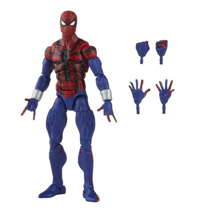 Hasbro Marvel Legends Spider-Man - Фигурка Бен Рейли Человек-паук 16 см Ретро F3699