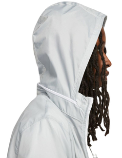 Мужской теннисный костюм Nike Sportswear Club Lined Woven Track Suit - light smoke grey/white