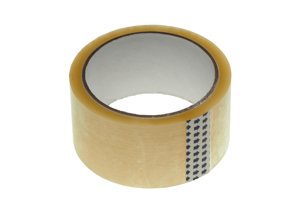 Клейкая лента упаковочная 48ммх50м 40мкм прозрачная ТР