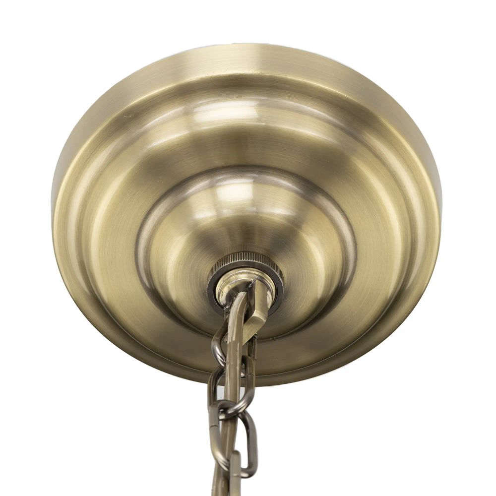 Citilux Ингвар CL334283 Люстра подвесная хрустальная Бронза