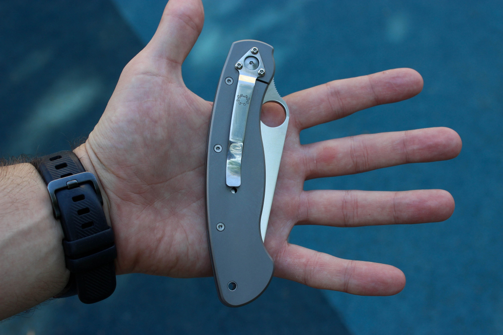 Нож Spyderco Military (Титан) A+++ RK-317