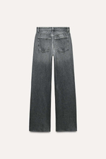 Джинсы с высокой посадкой trf wide leg