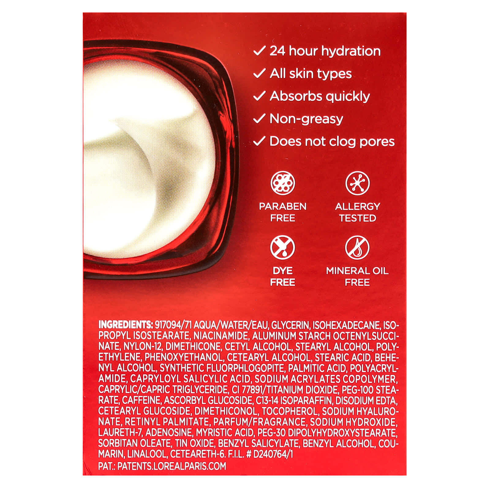 L'Oréal, Revitalift Triple Power, антивозрастное увлажняющее средство, 48 г (1,7 унции)