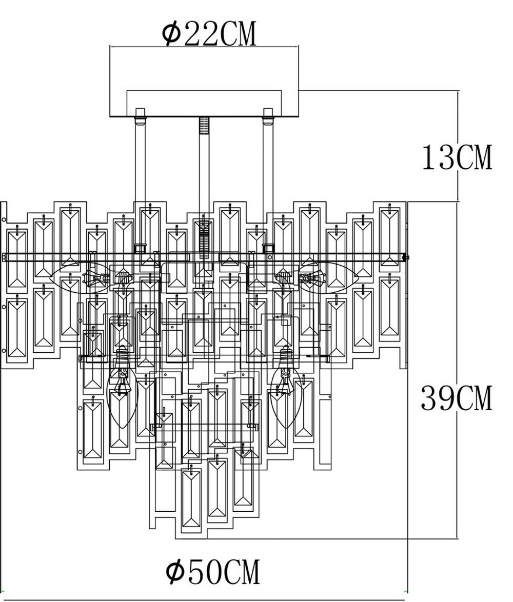 Потолочная люстра Arte Lamp