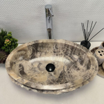 Раковина из оникса Oval Marmo Wave OO-62164 59*38*15 0103