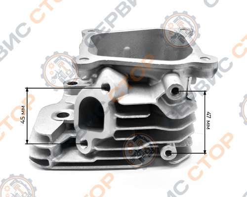 Головка блока цилиндра голая 168F
