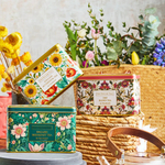 New English Teas Набор чая в пакетиках Embroidery Classic Tea Tin Set, 3шт
