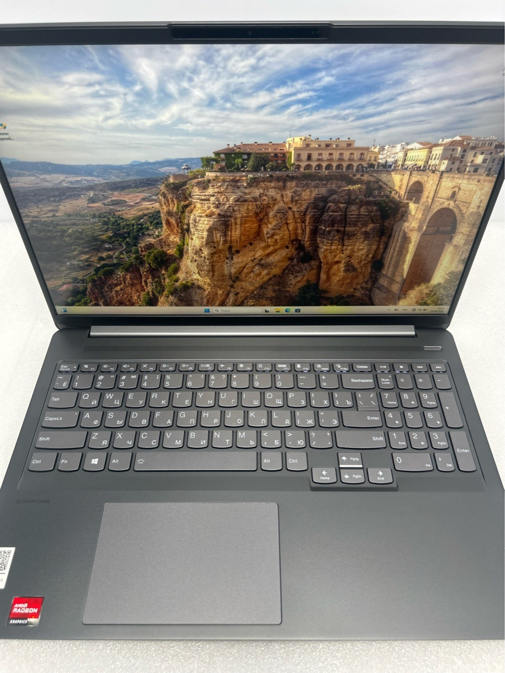 Ноутбук Lenovo IdeaPad 5 Pro 16ACH6 (82L5009FRE) 16''/AMD Ryzen 5 5600H/RAM 16 GB/SSD 512 GB/AMD Radeon Graphics/2560x1600/IPS 120Hz/DOS/Подсветка кл-ры:LED/темно-серый. Состояние: B1